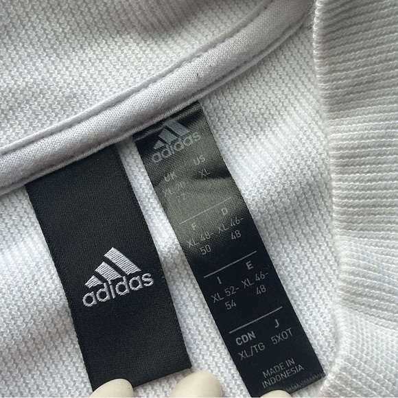 Adidas Cinch Waist Cropped Sweatshirt - Picture 4 of 6